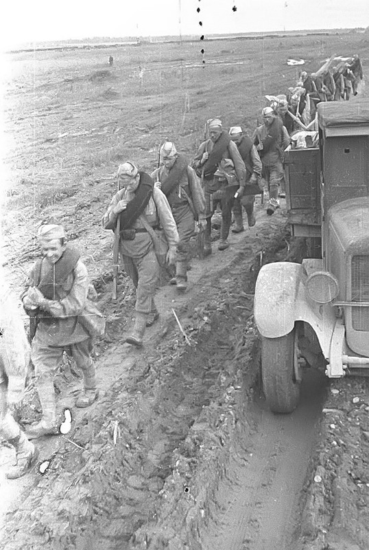 На передовую,июль 1941